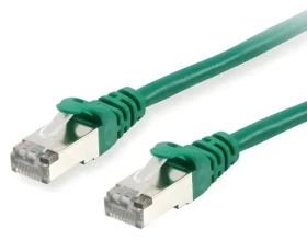 Equip Cat6a S/FTP zelený / Patch kábel / 25 m / RJ-45 / 10 Gbit/s / PoE+ (606413)