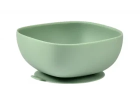 Beaba Miska silikónová s prísavkou Sage Green (913547BB)