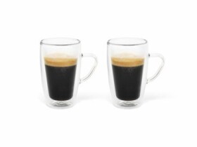 Bredemeijer Dvojstenný hrnček na Espresso / 2 ks / 100 ml / sklo (165012)