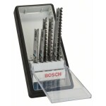 Bosch Accessories 2607010531 6-piece Robust Line jigsaw blade set Progressor T-shank T 123 X; T 234 X; T 345 XF 1 sada; 2607010531