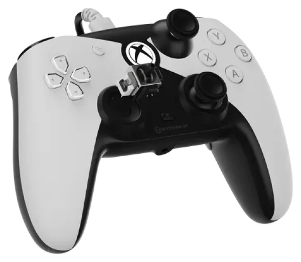 Hyperkin Duchess biela / Ovládač / Xbox Series X/S, Xbox One, PC / Drôtový / USB-C / Hall senzor (M01638-WH)