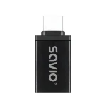 Adaptér USB-A 3.1(F) - USB-C 3.1(M) AK-80/Adaptér/USB 3.1 (SAVAK-80)