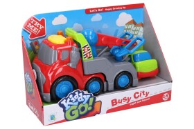 Detský ťahač s efektmi 19,5 cm auto 6,5 cm, Wiky Vehicles, W012386