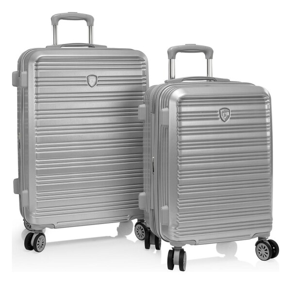 Sada cestovných kufrov Heys AeroLite S,M Silver