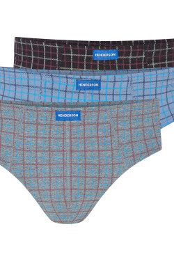 KLASICKÉ NOHAVIČKY 3P 1446 K674 AW 25 šedomodrá M