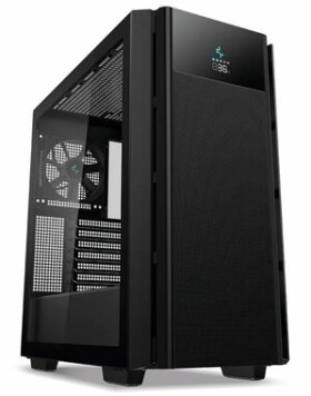 DEEPCOOL CH510 MESH DIGITAL / E-ATX / 1x USB 3.0 / 1x USB-C / bez zdroja / priehľadná bočnica (R-CH510-BKNSE1-G-1)