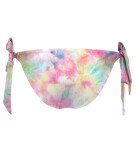 Aloha From Deer Cute Tie Dye Bikini Bows Bottom WBBB AFD853 Pink