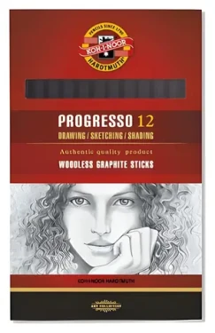 KOH-I-NOOR 8911 Progresso / Grafitová ceruzka / 8B / v laku (891108B004PZ)