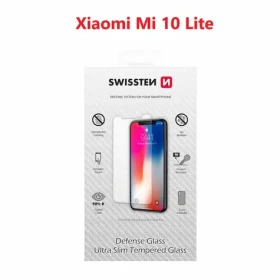 SWISSTEN Ochranné temperované sklo 2.5D pre XIAOMI Mi 10 Lite (74517889)