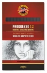 KOH-I-NOOR 8911 Progresso / Grafitová ceruzka / 8B / v laku (891108B004PZ)