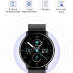 Izoxis SMARTWATCH ZL02D CHYTRÉ HODINKY ČIERNA