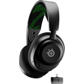 SteelSeries Arctis Nova 4X zeleno-čierna / Herné bezdrôtové slúchadlá / BT + USB-Aamp;USB-C / mikrofón (61646)