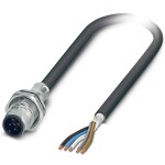 Flush-type connector SACCBP-MS-5CON-M16/2,0-PUR SCO 1419412 Phoenix Contact; 1419412