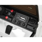 Mamido Elektrické autíčko Extreme Sport 4x4 s premenlivou veľkosťou bielej
