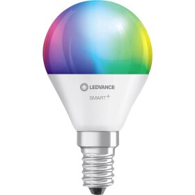LEDVANCE SMART + SMART+ WiFi Mini Bulb Multicolour 40 4.9 W/2700K E14, E14, RGBW, třída F (A - G), 4058075485990; 4058075485990