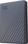 WD WD HDex 2.5" USB3 6TB My Passport Silicon Gray USB 3.0, USB-C
