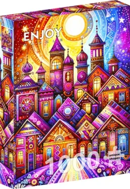 ENJOY Puzzle Fialové mesto