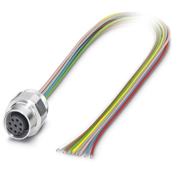 Panel feed-through SACC-EC-M12FS-8CON-PG 9/0,5 VA 1554665 Phoenix Contact; 1554665