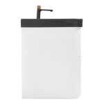 Kúpeľňová skrinka s umývadlom a batériou SAT Fusion 77,5x53x45 cm biela matná mat SATFUSION280WBKMBA SATFUSION280WBKMBA