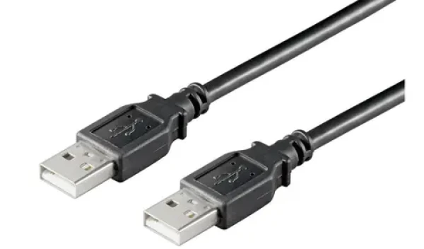 MicroConnect kábel USB2.0 A (M) - USB2.0 A (M) 3M čierna / 480Mbit/s (USBAA3B)