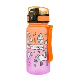 BAAGL Tritánová fľaša na pitie Gradient Jednorožec / 350 ml (A-32951)