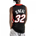 Pánske tričko Mitchell Ness NBA Swingman Miami Heat Shaquille O`Neal SMJYAC18017-MHEBLCK05SON