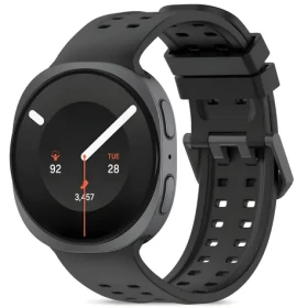 Tech-Protect Silicone Air čierna / Remienok / pre Samsung Galaxy Watch 40/44/46 mm / Silikón