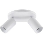 Deko Light 348253 Can Tilt rund, 2x 7,5 W GU10, Weiß Stropné svítidlo GU10 7.5 W biela; 348253
