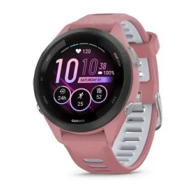 Garmin Forerunner 265S ružová, Whitestone / Chytré hodinky / 1,1 "/ GPS / BT / Wi-Fi / 5 ATM (010-02810-15)