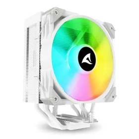 Sharkoon A50 RGB biela / 1x 120mm / 230W TDP / 1800 RPM @ 30 dB / RGB / AMD + Intel (4044951042036)
