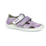 Fare B54/5564253 fialové detské barefoot sandále 23 EUR