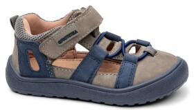 Chlapčenské barefoot sandále PROTETIKA KENDY KHAKI hnedé - 31