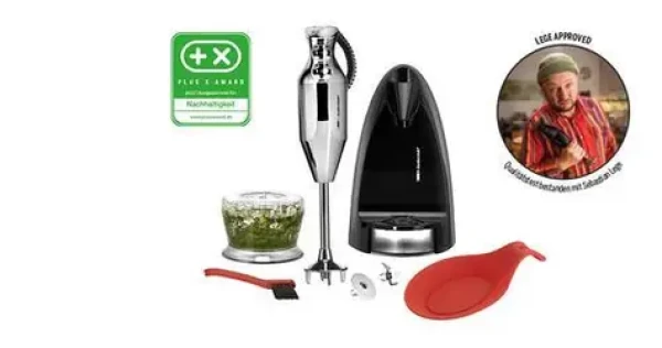 Unold ESGE-Zauberstab M 200 chróm / Ponorný mixér / 200 W / až 17 000 ot/min (90580)