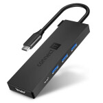 CONNECT IT CHU-8010-AN USB-C hub 5v1 / 1x USB-C (M) / 1x USB-C (F) / 3x USB-A 3.2 (F) / 1x HDMI 1.4 (CHU-8010-AN)