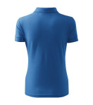 Dámske tričko Pique Polo azure blue XS