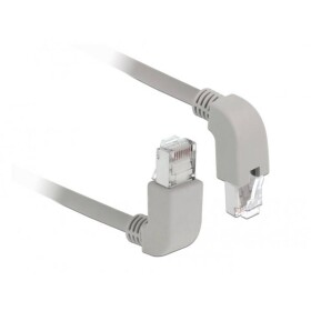 Delock 85861 RJ45 sieťové káble, prepojovacie káble CAT 6 S/FTP 0.50 m sivá tienený 1 ks; 85861