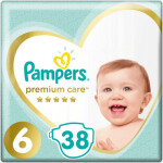 Pampers Premium Care Value Pack Extra Large (38 ks) / Plienky / Veľkosť 6 (13+ kg) (8001841105130)