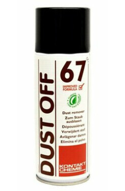 KONTAKT CHÉMIE Stlačený vzduch na čistenie 400ml / nehorľavý / DUST OFF 67 (5412386006432)