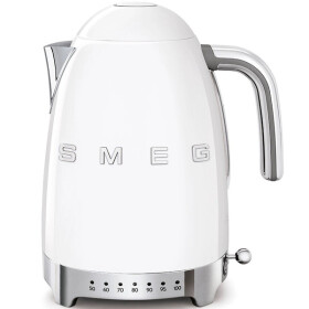 SMEG KLF04WHEU biela / Rýchlovarná kanvica / 1.7L / 2400W / regulácia teploty (KLF04WHEU)