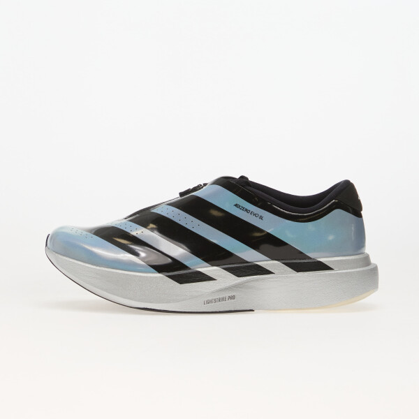 Tenisky adidas Adizero EVO SL ZIP Silver Met./ Core Black/ Halo Silver EUR 44 2/3