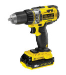 Stanley FMC600D2 / Aku Vŕtačka / 18V / 2x 2.0Ah / Li- ION / 13mm skľučovadlo / 1600 ot-min / 49 Nm (FMC600D2)