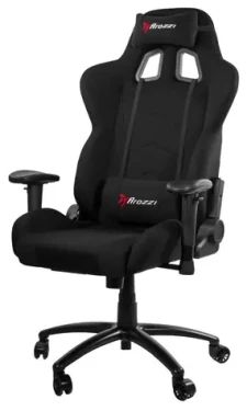 AROZZI INIZIO Fabric čierna / herná stolička / 123 - 130.5 cm / nosnosť 105 kg / textil (INIZIO-FB-BLACK)