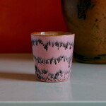 HK living Kameninový hrnek Coffee mug 70's Bubble 230 ml