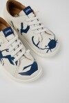 Camper Sella Houston Crabs/Path Ry Ho White (80003-156) detské celoročné nízke barefoot topánky 28 EUR
