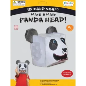 Fiesta Crafts Kreatívna súprava 3D maska Panda