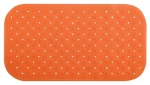 MSV CLASS Premium oranžová / Protišmyková podložka do vane / SBS kaučuk / 36 x 65 cm