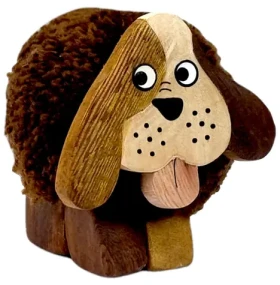 2Kids Toys Drevená figúrka XL pompon Pes (2D98008)