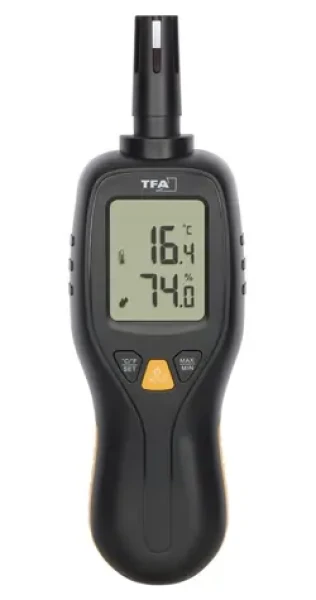 TFA 31.1066.01 / Teplomer a vlhkomer / digitálny / -50 až +70 °C / podsvietenie displeja