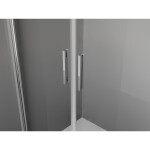 MEXEN/S - Exo sprchovací kút dvere krídlové 70 x 100, transparent, chróm 8182-070-100-01-00