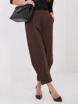 Dámske nohavice SP FL8557.46 Tmavo hnedé - FPrice one size tmavě hnědá